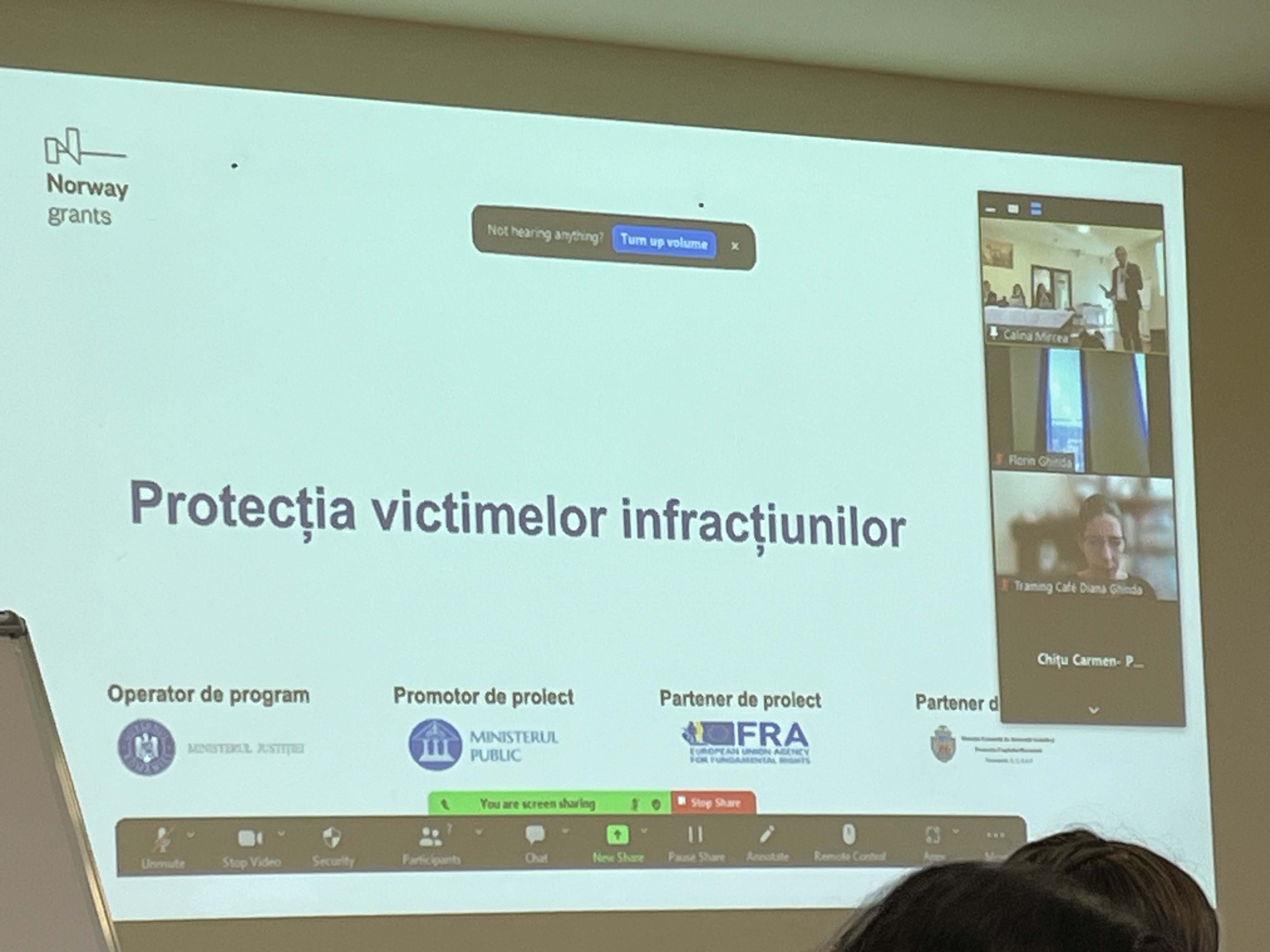 Prima sesiune de formare de formatori în domeniul „Copiii - victime ale infracţiunilor”, Predeal, 7 – 9 februarie 2024
