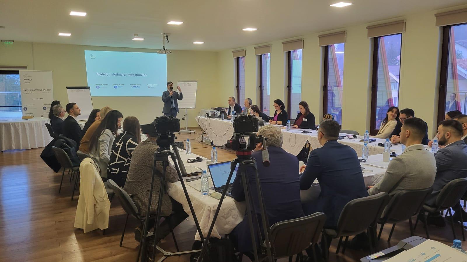Prima sesiune de formare de formatori în domeniul „Infracțiunile motivate de ură”, Predeal, 21 – 23 februarie 2024