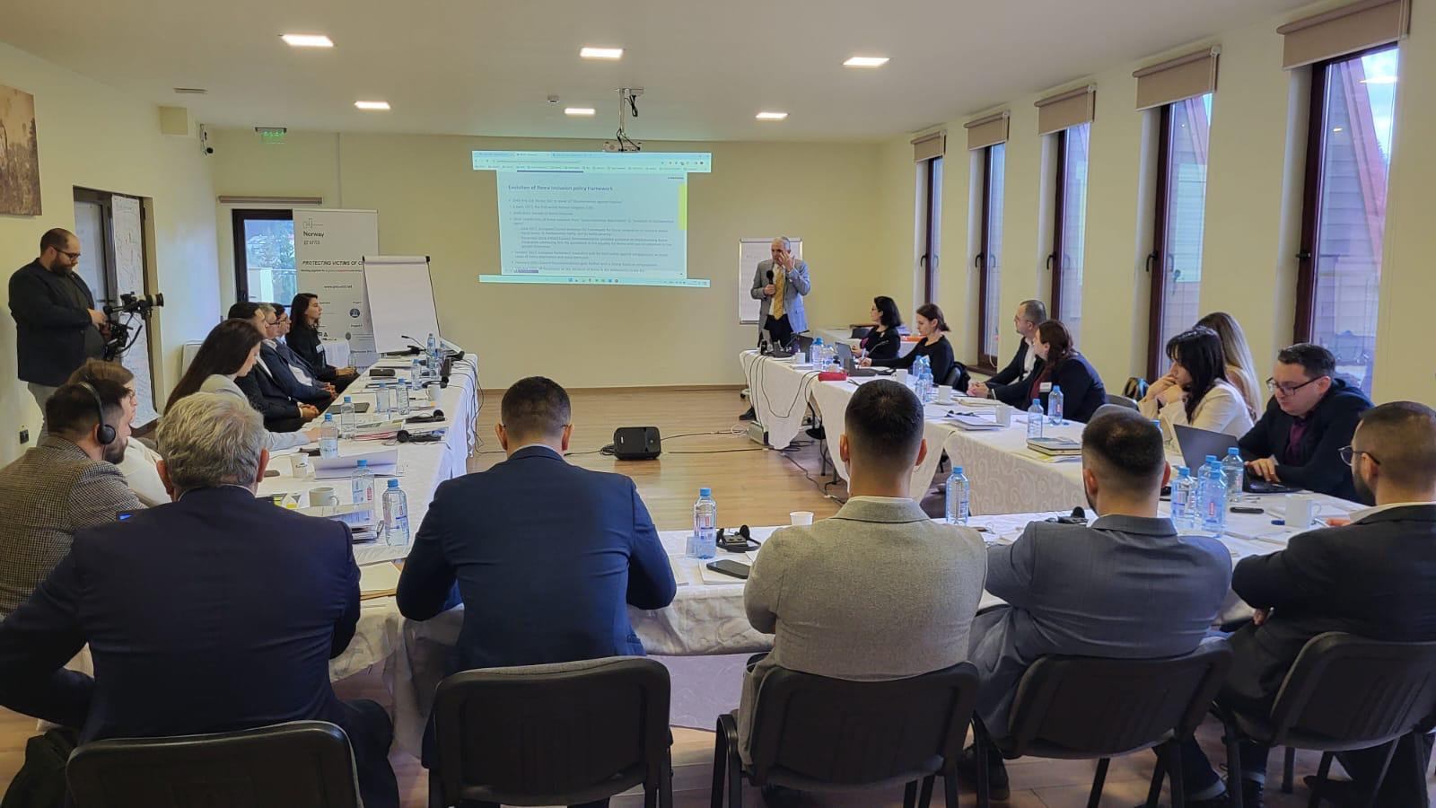 Prima sesiune de formare de formatori în domeniul „Infracțiunile motivate de ură”, Predeal, 21 – 23 februarie 2024